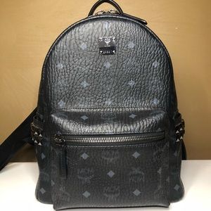 MCM Small Stud Backpack